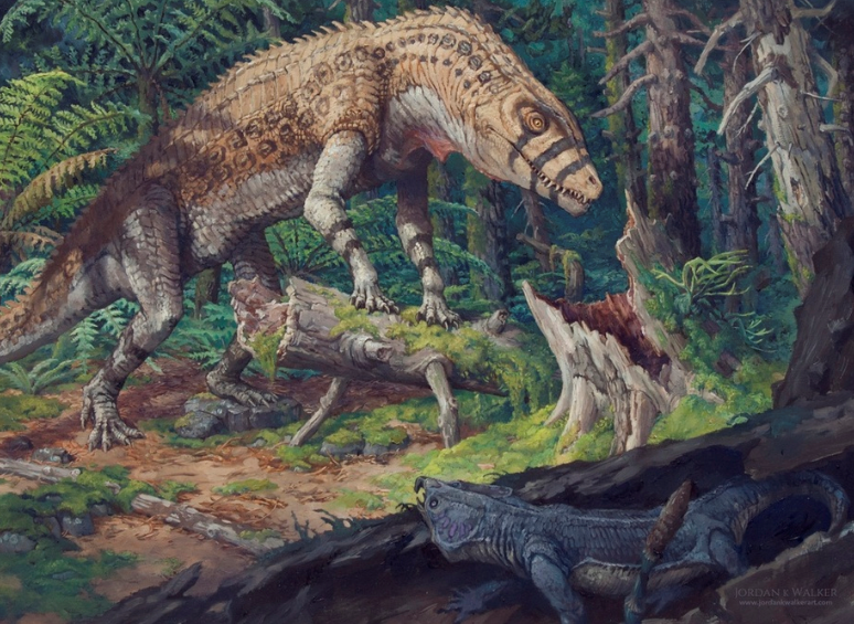 来自三叠纪的掠食者：后鳄兽