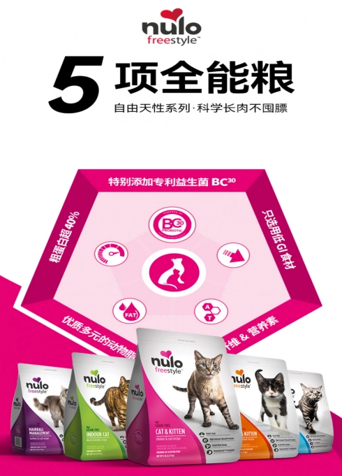 想要养出健康猫崽，nulo猫粮不可错过哦